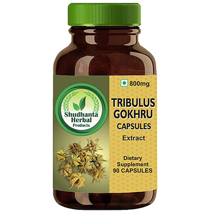 Shudhanta Herbal Tribulus Gokhru 800mg Capsule