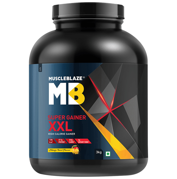 MuscleBlaze MB Super Gainer XXL Mango Burst
