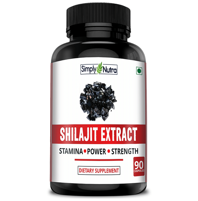 Simply Nutra Shilajit Extract Vegetarian Capsules