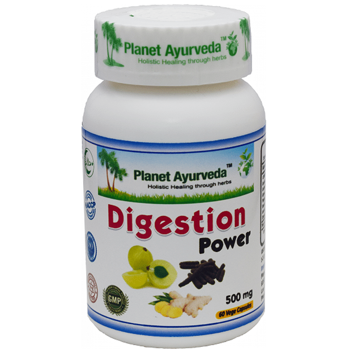 Planet Ayurveda Digestion Power Vege Capsule