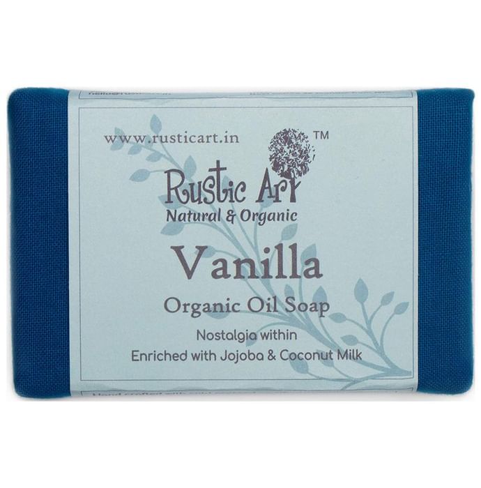 Rustic Art Vanilla Organic Oil Soap