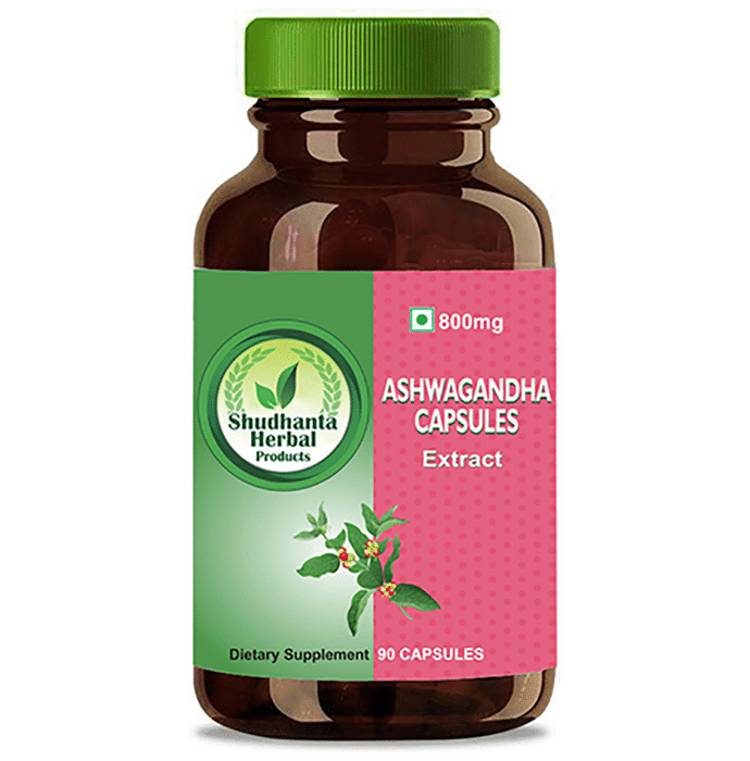 Shudhanta Herbal Ashwagandha 800mg Capsule