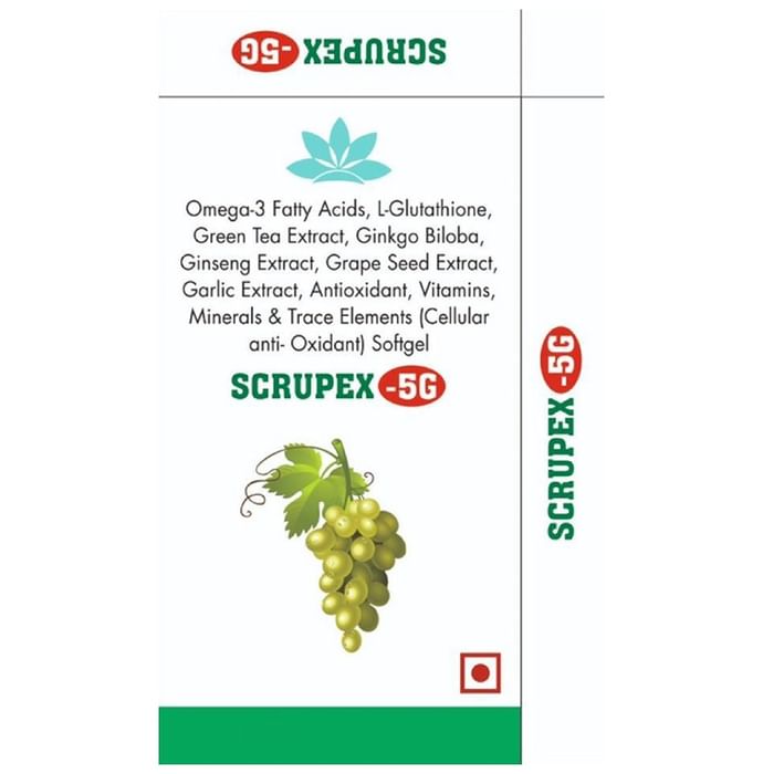 Scrupex 5G Soft Gelatin Capsule