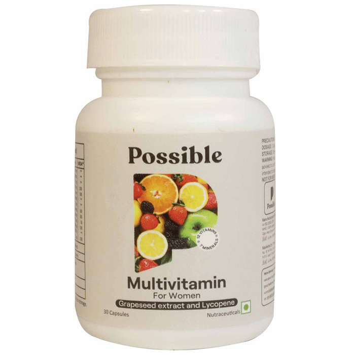 Possible Multivitamin Capsule for Women