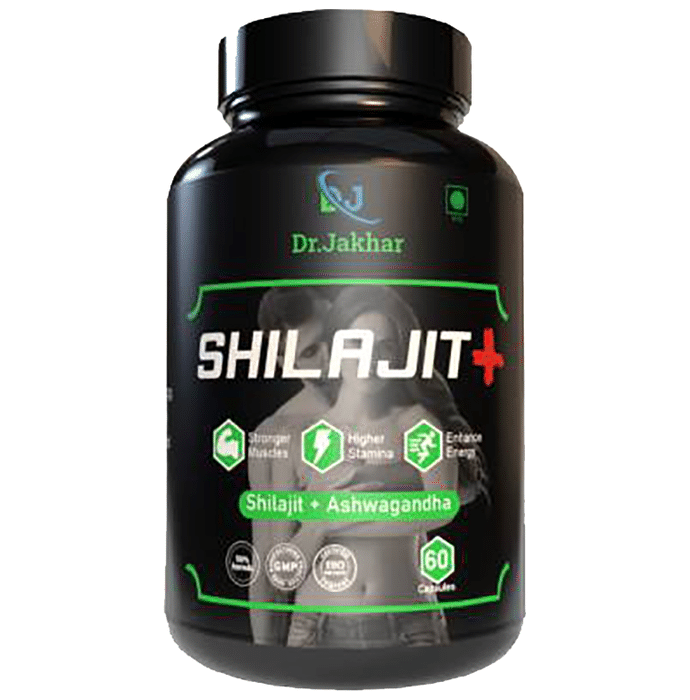 Dr. Jakhar Shilajit+ Capsule (60 Each)