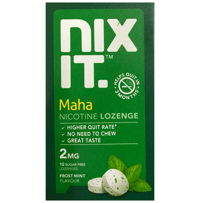 Nixit Maha Nicotine 2mg Lozenges Frost mint Sugar Free