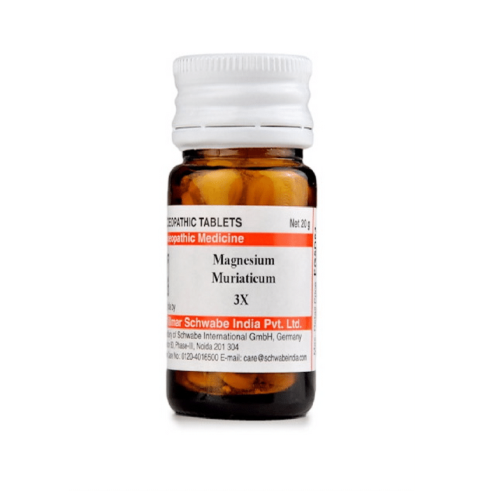 Dr Willmar Schwabe India Magnesium Muriaticum Trituration Tablet 3X