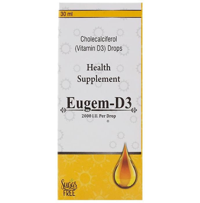 Eugem-D3 Oral Drops Sugar Free