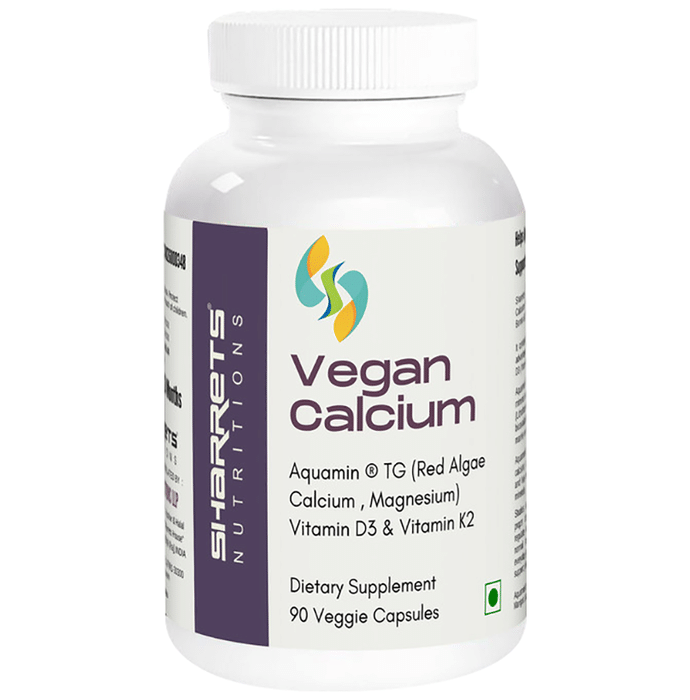 Sharrets Nutritions Vegan Calcium Veggie Capsule