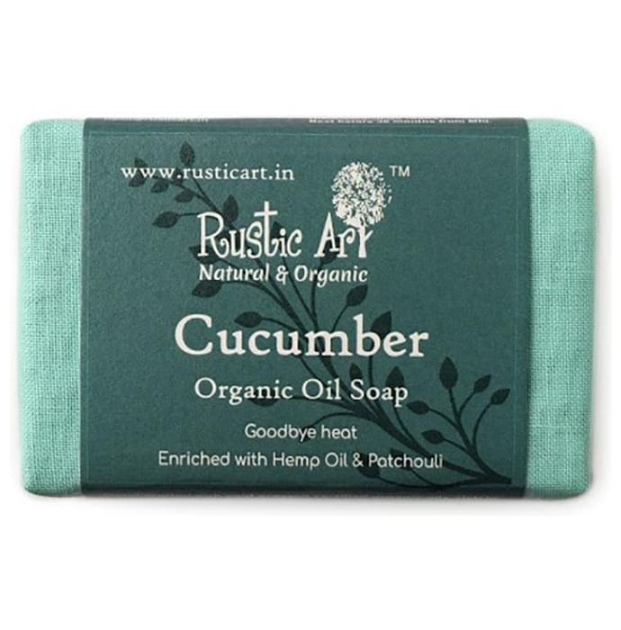 Rustic Art Cucumber Organic Oil Soap