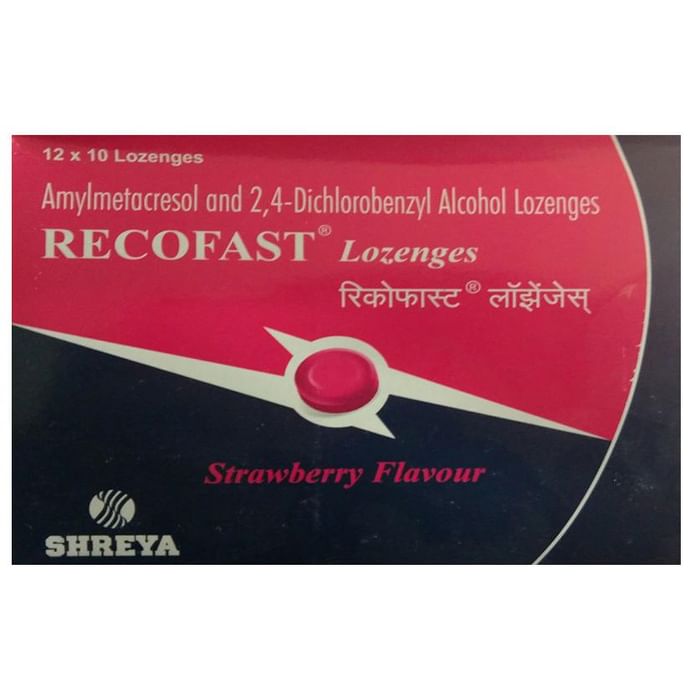 Recofast Lozenges Strawberry
