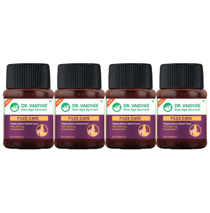Dr. Vaidya's Piles Care Capsule (30 Each)