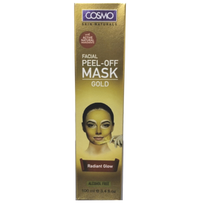 Cosmo Skin Naturals Facial Peel-Off Mask Gold