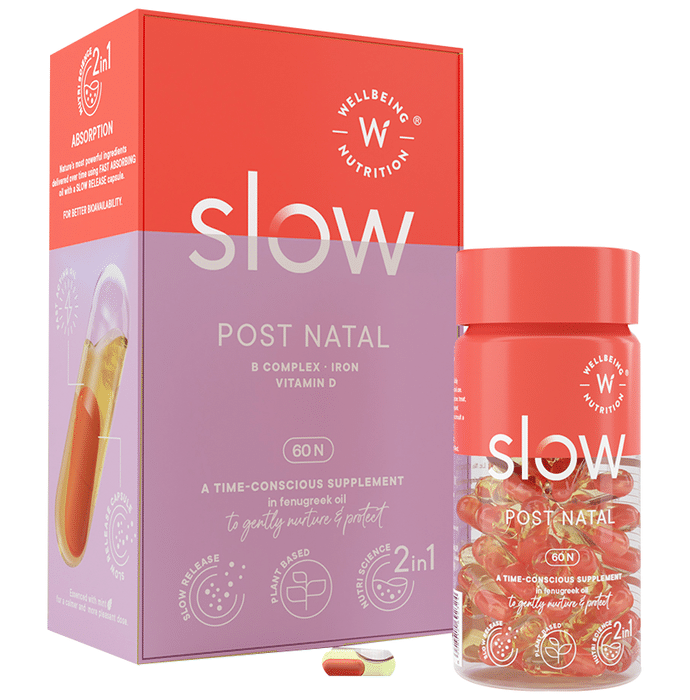 Wellbeing Nutrition Slow Post Natal Capsule