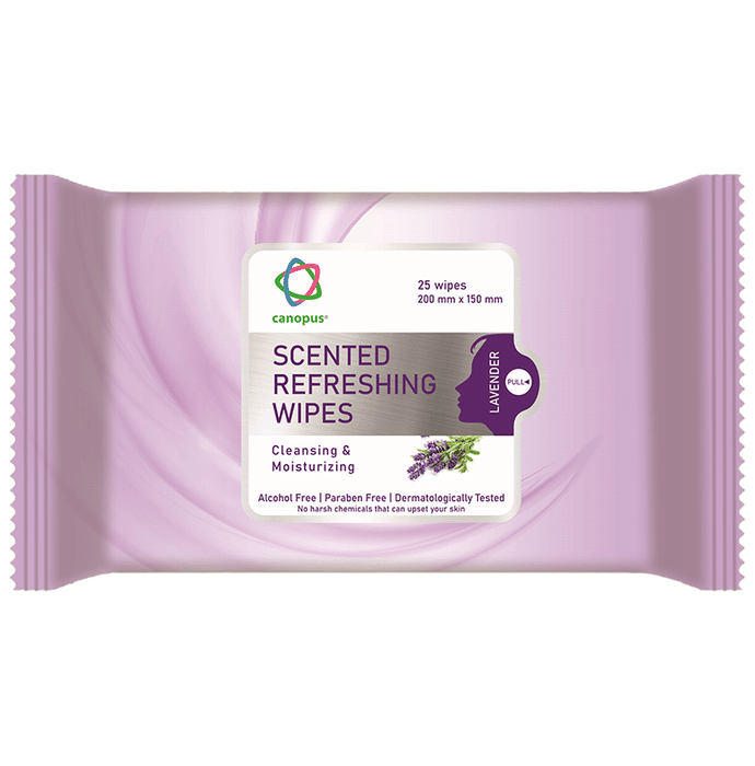 Canopus Scented Refreshing Wipes Lavender