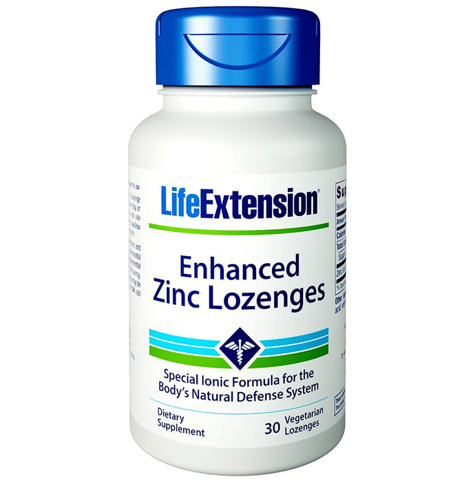 Life Extension Enhanced Zinc Lozenges Tablet