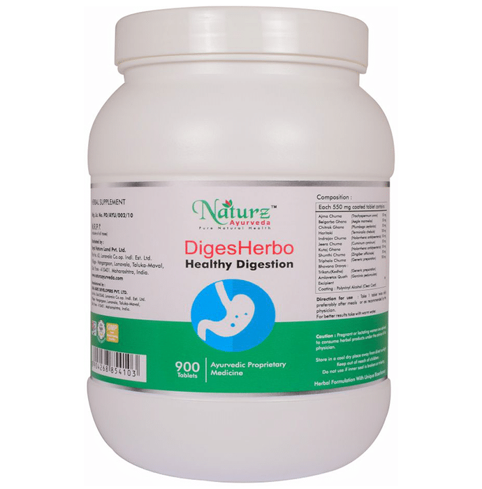 Naturz Ayurveda Diges Herbo Tablet