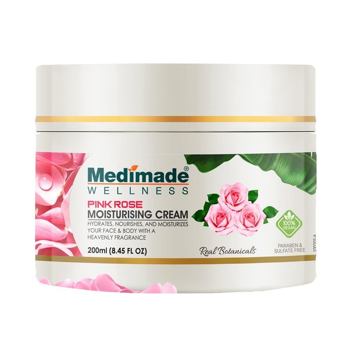 Medimade Wellness Pink Rose Moisturising Cream
