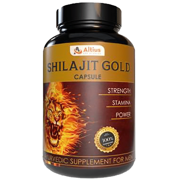Altius Lifesciences Shilajit Gold Capsule (60 Each)