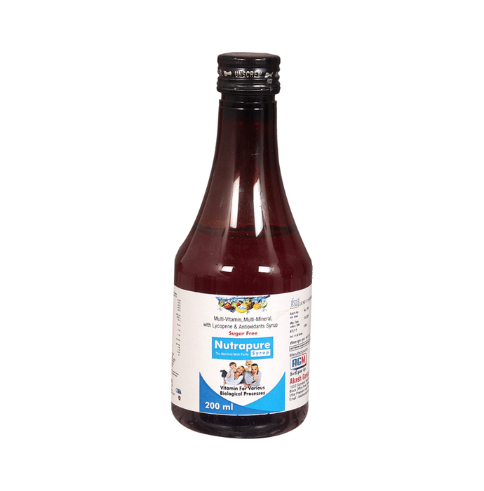 Nutrapure Syrup Sugar Free