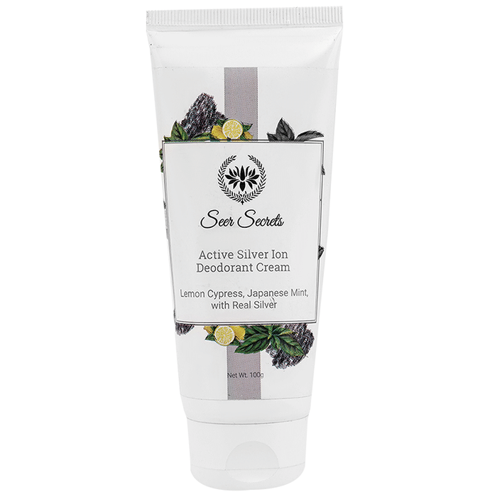 Seer Secrets Active Silver Ion Deodorant Cream