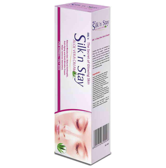 SBL Silk N Stay Aloe Vera Cream for Normal / Oily Skin