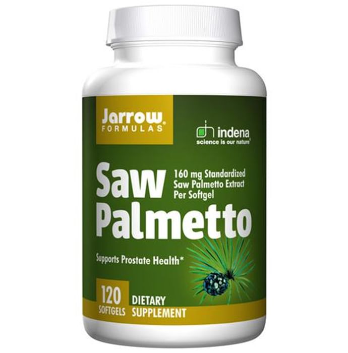 Jarrow Formulas Saw Palmetto 160mg Soft Gelatin Capsule