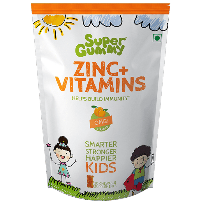 Super Gummy Zinc + Vitamins OMG Orange