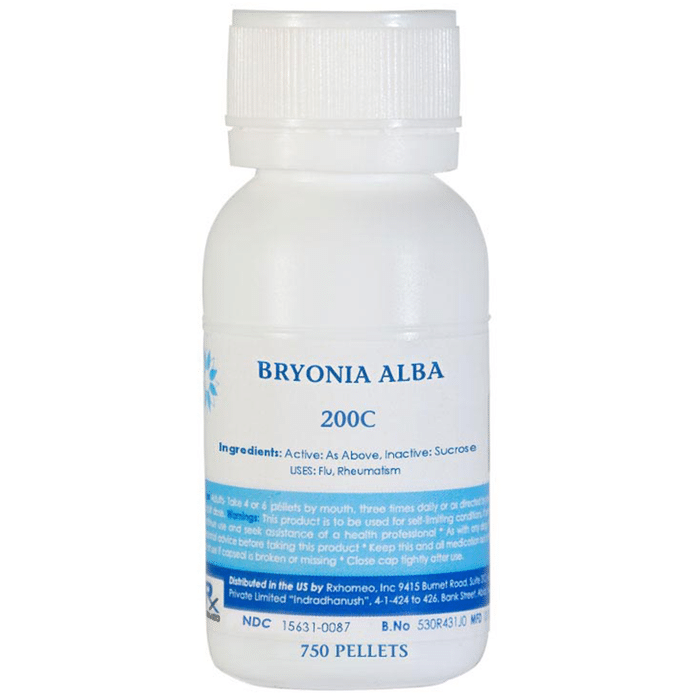 Rxhomeo Bryonia Alba Pellets 200C