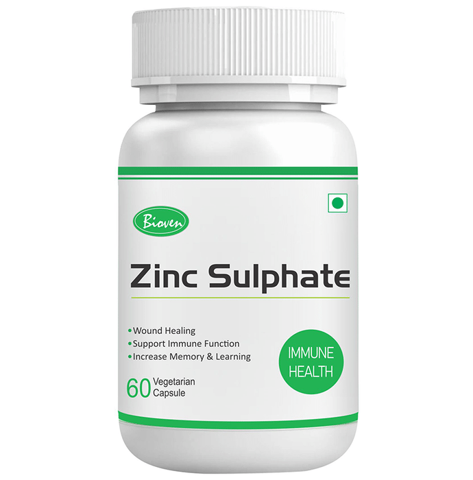 Bioven Zinc Sulphate Vegetarian Capsule