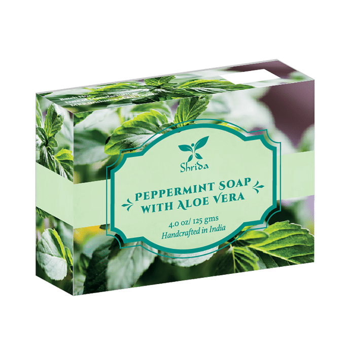 Shrida Peppermint with Aloe Vera Soap