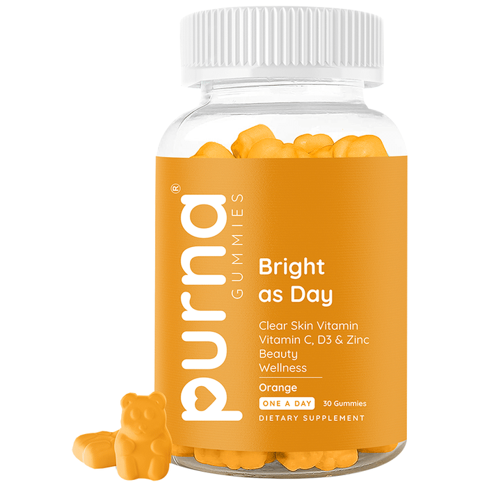 Purna Immunity Vitamin Gummies Orange