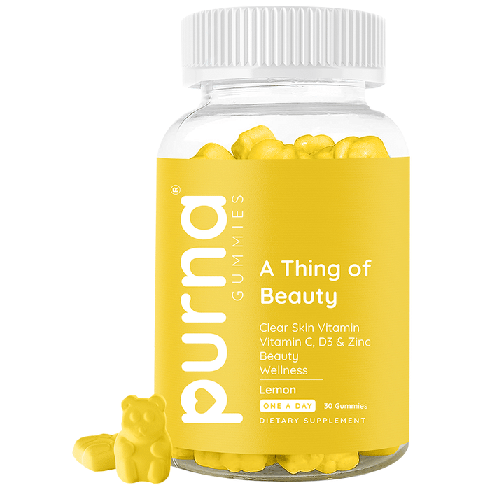 Purna Immunity Vitamin Gummies Lemon