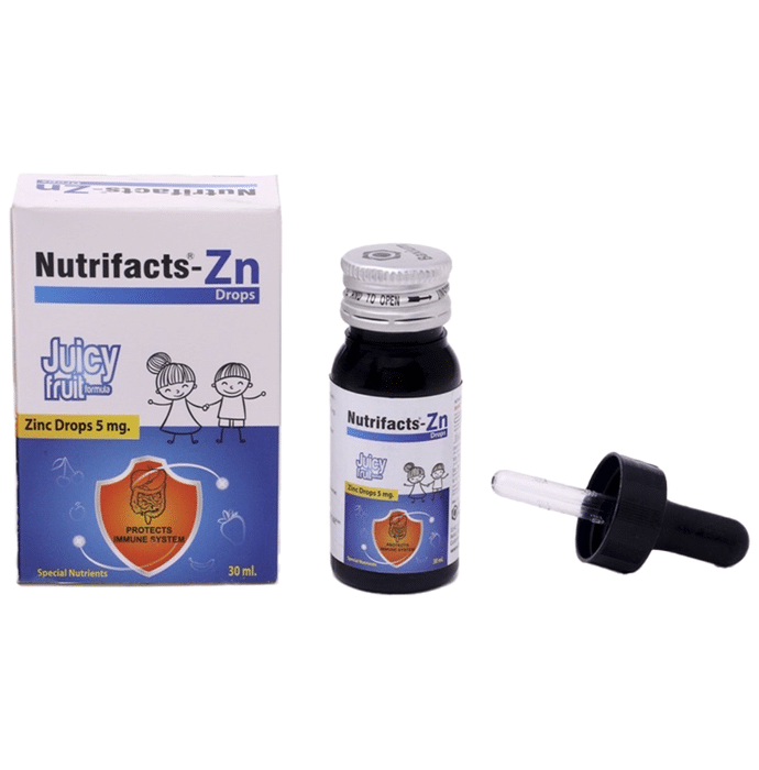 Nutrifacts-Zn Drop Juicy Fruit Formula
