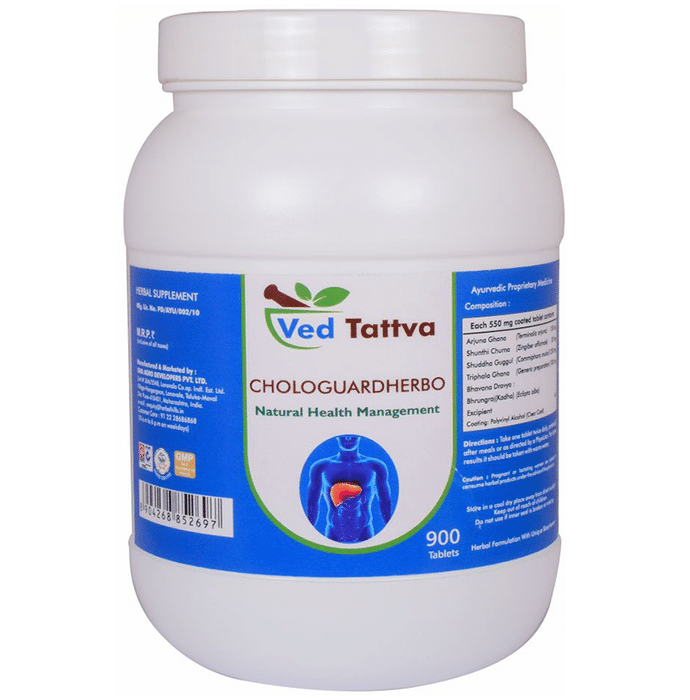 Ved Tattva Chologuard Herbo Natural Health Management Tablet