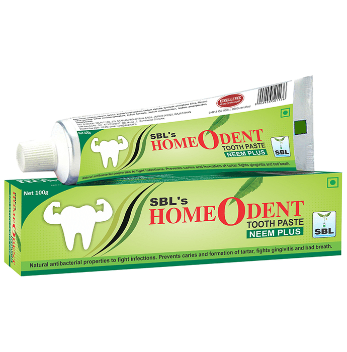 SBL Homeodent Neem Plus Toothpaste