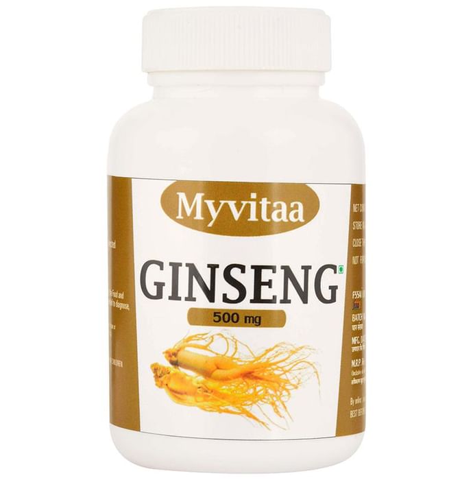 Myvitaa Ginseng 500mg Capsule
