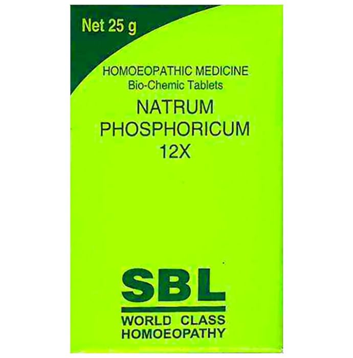 SBL Natrum Phosphoricum Biochemic Tablet 12X