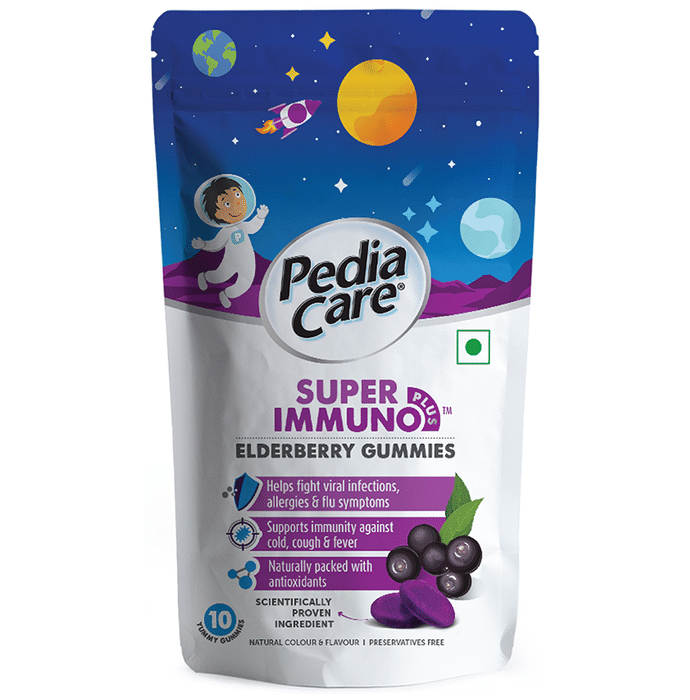PediaCare Super Immuno Plus Elderberry Gummies