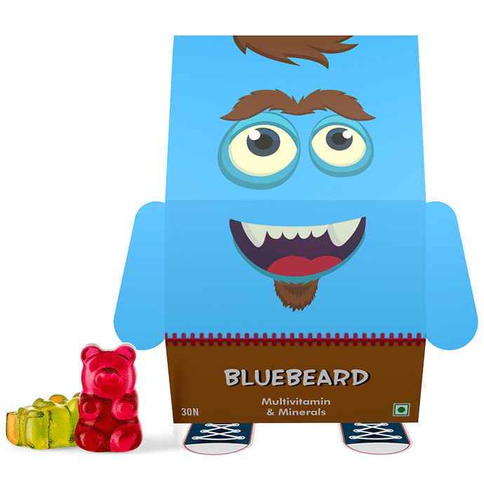 Bluebeard Strawberry Multivitamin & Minerals Gummy