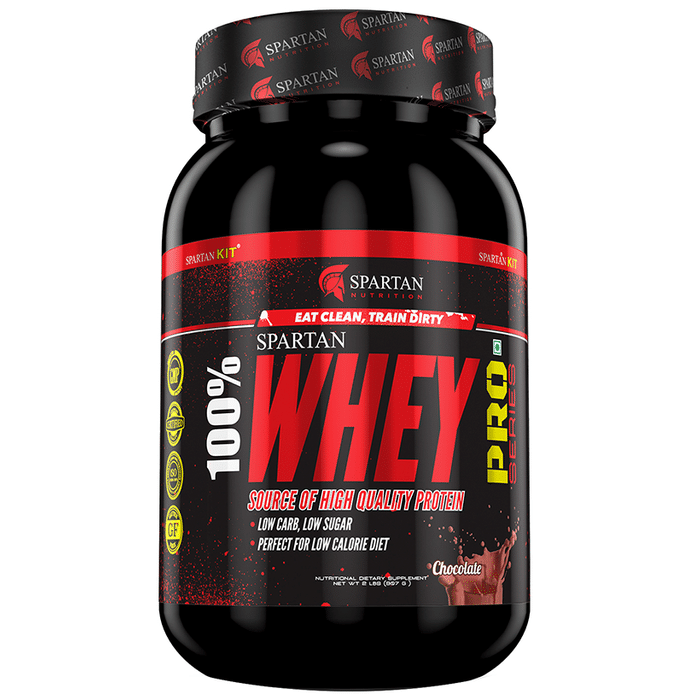 Spartan Nutrition 100% Whey Protein Pro Powder Chocolate