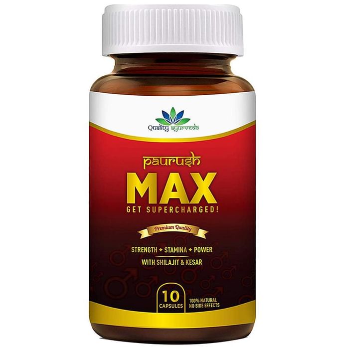 Quality Ayurveda Paurush Max Capsule