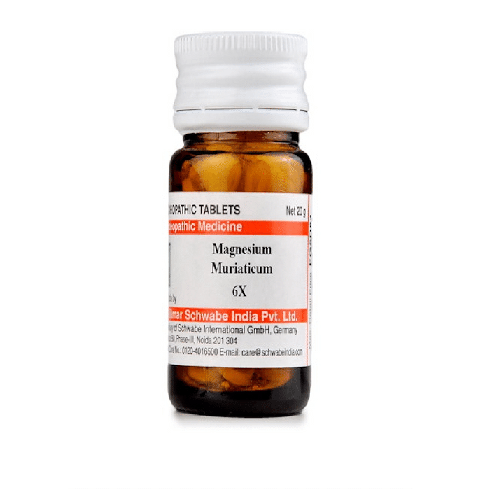 Dr Willmar Schwabe India Magnesium Muriaticum Trituration Tablet 6X