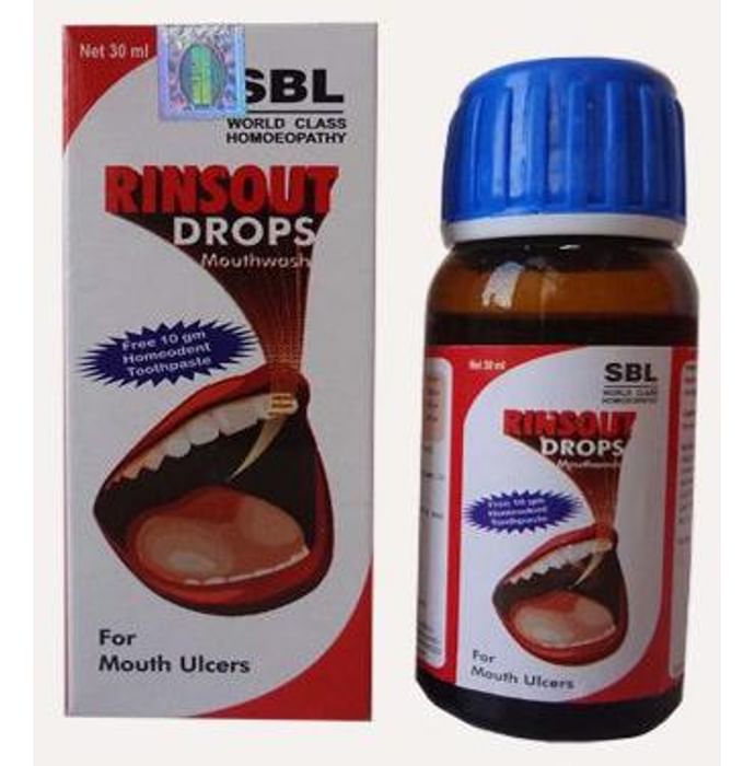 SBL Rinsout Drop Mouthwash