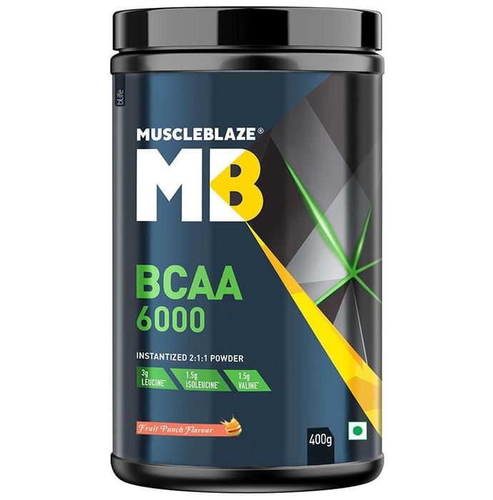 MuscleBlaze BCAA 6000 Powder Fruit Punch