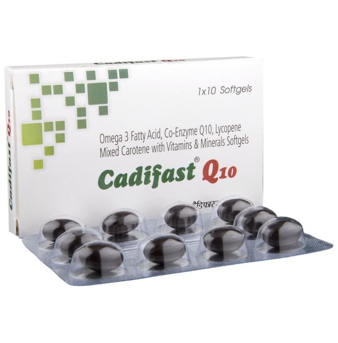 Cadifast Q10 Soft Gelatin Capsule