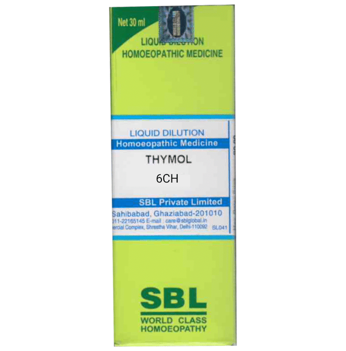 SBL Thymol Dilution 6 CH