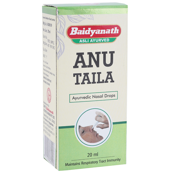 Baidyanath (Jhansi) Anu Taila Ayurvedic Nasal Drop