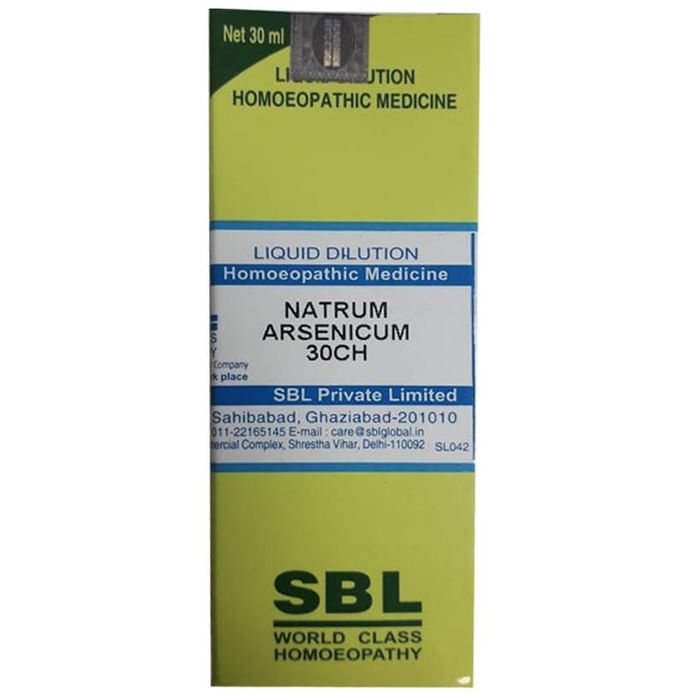 SBL Natrum Arsenicum Dilution 30 CH