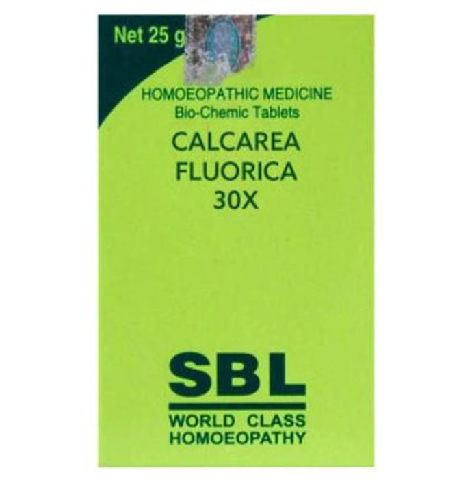 SBL Calcarea Fluorica Biochemic Tablet 30X